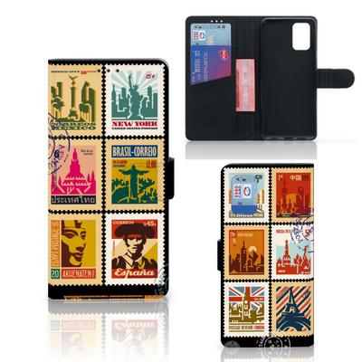Samsung Galaxy A02s | M02s Flip Cover Postzegels