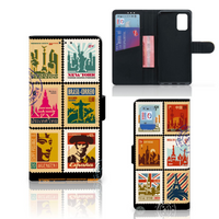 Samsung Galaxy A02s | M02s Flip Cover Postzegels - thumbnail