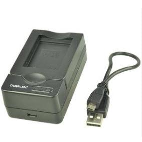 Olympus LI-40B / Nikon EN-EL10 USB lader (Duracell)