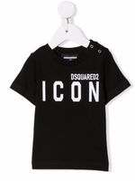 DSQUARED2 KIDS t-shirt Icon à logo imprimé - Noir