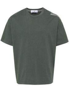 Stone Island t-shirt en coton à logo imprimé - Vert