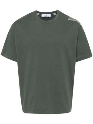 Stone Island t-shirt en coton à logo imprimé - Vert