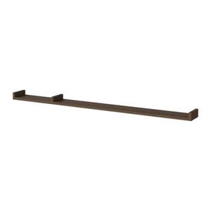 Bolia Display Wandplank B 157 cm - Asymmetrisch Links - Donker Geolied Eiken