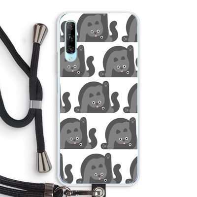 Cats: Huawei P Smart Pro Transparant Hoesje met koord