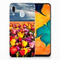 Samsung Galaxy A30 TPU Case Tulpen - thumbnail