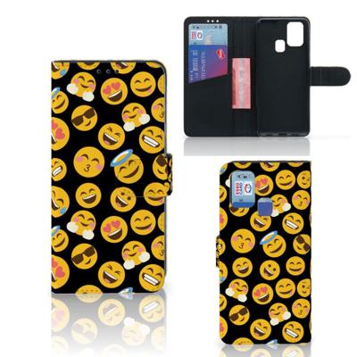 Samsung Galaxy M31 | Telefoon Hoesje | Emoji | Portemonnee hoesje