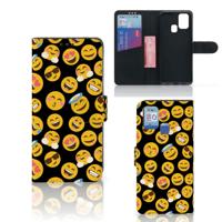 Samsung Galaxy M31 | Telefoon Hoesje | Emoji | Portemonnee hoesje