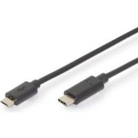 ASSMANN Electronic AK-300137-030-S 3m USB C Micro-USB B Mannelijk Mannelijk Zwart USB-kabel - thumbnail