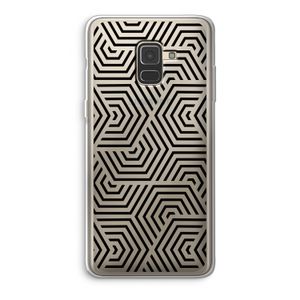 Magic pattern: Samsung Galaxy A8 (2018) Transparant Hoesje
