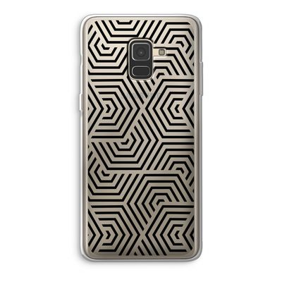 Magic pattern: Samsung Galaxy A8 (2018) Transparant Hoesje