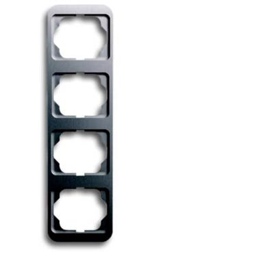 Busch-Jaeger 2CKA001754A1686 Frame Frame 4-voudig Platina 1 stuk(s)