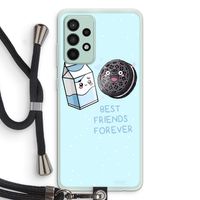 Best Friend Forever: Samsung Galaxy A52s 5G Transparant Hoesje met koord