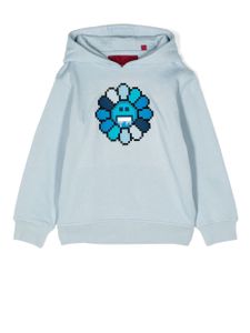 Mostly Heard Rarely Seen 8-Bit hoodie Mini Ice Cold Flower - Bleu