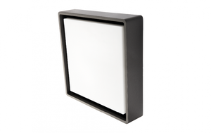 SG LED buitenlamp Frame Square Maxi grafiet 21W 3000K 1980 lumen schemerschakelaar