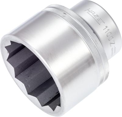 HAZET Dopsleutel 1100Z-65 · 1 inch (25 mm) vierkant hol · Buitentwaalfkant profiel · SW 65 mm