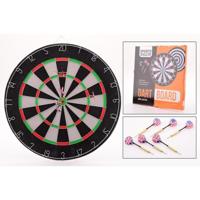 Dartbord - 45 cm - met 6 pijlen - 15 gram - darten