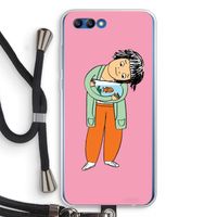 Visknuffel: Honor 10 Transparant Hoesje met koord