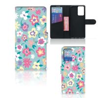 Xiaomi Redmi Note 10 Pro Hoesje Flower Power | Portemonnee hoesje