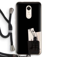 Musketon Painter: Xiaomi Redmi 5 Transparant Hoesje met koord