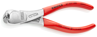 Knipex Kracht-Voorsnijtang | 145 mm Lengte | Kunststof Bekleed | Verchroomd - 67 03 140