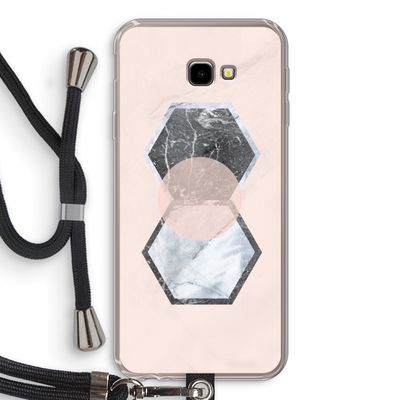 Creatieve toets: Samsung Galaxy J4 Plus Transparant Hoesje met koord
