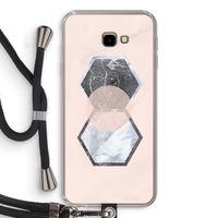 Creatieve toets: Samsung Galaxy J4 Plus Transparant Hoesje met koord