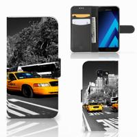 Samsung Galaxy A5 2017 | Flip Cover | New York Taxi