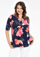 Yoek Tuniek A-lijn parels LILY | Blauw | Maat 58/60