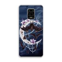 Vleermuizen Maan: Xiaomi Redmi Note 10 Lite Transparant Hoesje