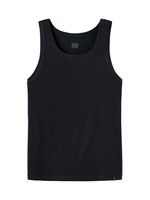 Schiesser - Long Life Soft - Shirt 0/0 - zwartblauw, Maat:2XL