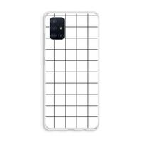Rooster: Galaxy A51 4G Transparant Hoesje
