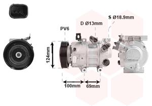 Van Wezel Airco compressor 8201K719