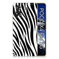 Xiaomi Poco X4 Pro 5G | TPU Hoesje | Zebra