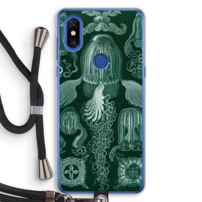 Haeckel Cubomedusae: Xiaomi Mi Mix 3 Transparant Hoesje met koord
