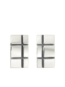 Christofle boutons de manchettes Graphik en argent sterling