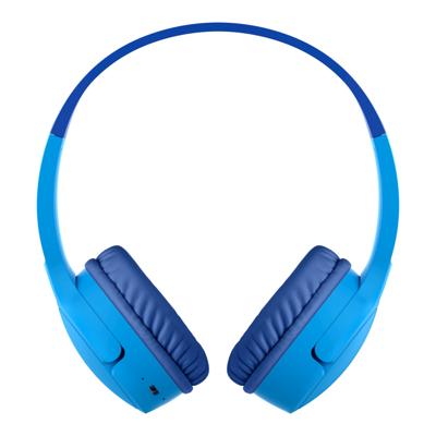 Belkin SoundForm Mini Headset Bedraad en draadloos Hoofdband Muziek Micro-USB Bluetooth Blauw