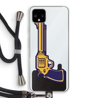 Pew Pew Pew: Pixel 4 XL Transparant Hoesje met koord