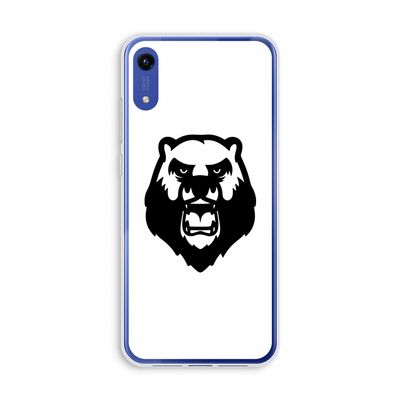 Angry Bear (white): Honor Play 8A Transparant Hoesje