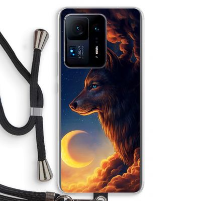 Night Guardian: Xiaomi Mi Mix 4 Transparant Hoesje met koord