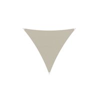 Umbrosa Ingenua schaduwdoek driehoek 5x5x5 m solidum canvas met bestigingsset - thumbnail