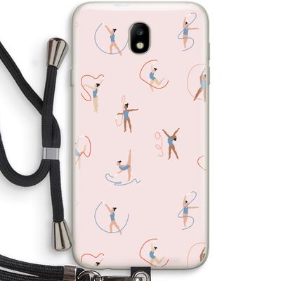 Dancing #3: Samsung Galaxy J7 (2017) Transparant Hoesje met koord