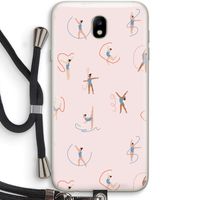 Dancing #3: Samsung Galaxy J7 (2017) Transparant Hoesje met koord