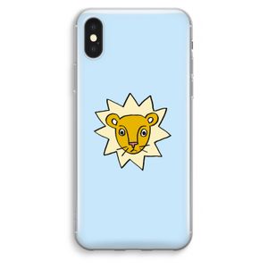 Kleine leeuw: iPhone XS Max Transparant Hoesje