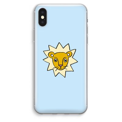Kleine leeuw: iPhone XS Max Transparant Hoesje