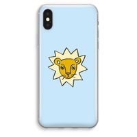 Kleine leeuw: iPhone XS Max Transparant Hoesje