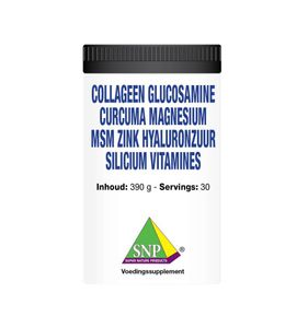 Collageen glucosamine curcuma magnesium MSM