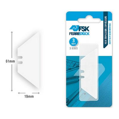 Snijmes Ferrestock Keramisch (3 uds)