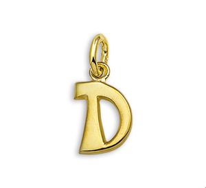 TFT Bedel Letter D Goud