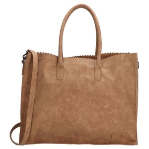 Zebra Trends Handtas Natural Bag Lisa XL Camel