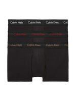 Calvin Klein - 3p Low Rise Trunk - Cotton Stretch - 6FB, Maat:M